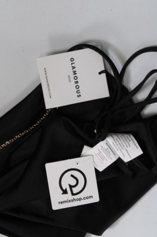 Γυναικείο αμάνικο μπλουζάκι Glamorous, Μέγεθος L, Χρώμα Μαύρο, Τιμή 5,83 €
