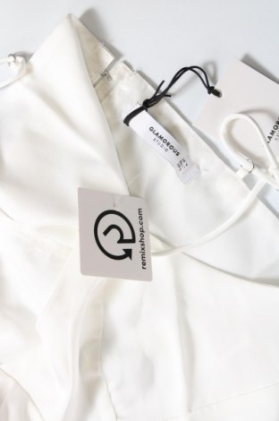 Γυναικείο αμάνικο μπλουζάκι Glamorous, Μέγεθος XL, Χρώμα Λευκό, Τιμή 6,58 €