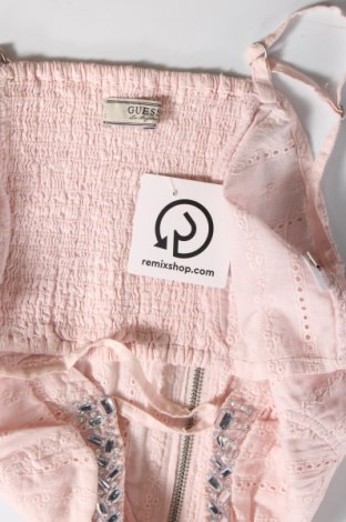 Γυναικείο αμάνικο μπλουζάκι Guess, Μέγεθος M, Χρώμα Ρόζ , Τιμή 13,81 €