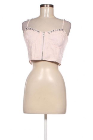 Γυναικείο αμάνικο μπλουζάκι Guess, Μέγεθος M, Χρώμα Ρόζ , Τιμή 8,29 €