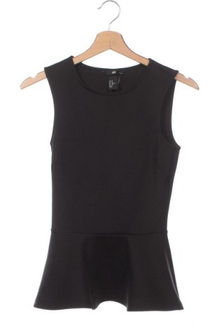 Γυναικείο αμάνικο μπλουζάκι H&M, Μέγεθος XS, Χρώμα Μαύρο, Τιμή 1,99 €