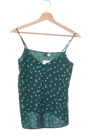 Γυναικείο αμάνικο μπλουζάκι H&M Divided, Μέγεθος XS, Χρώμα Πράσινο, Τιμή 5,81 €