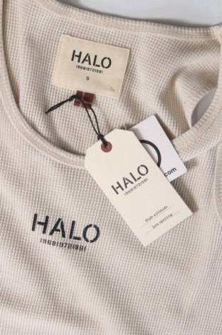 Γυναικείο αμάνικο μπλουζάκι HALO, Μέγεθος S, Χρώμα  Μπέζ, Τιμή 17,88 €