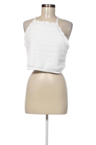 Γυναικείο αμάνικο μπλουζάκι Hollister, Μέγεθος XS, Χρώμα Λευκό, Τιμή 14,95 €