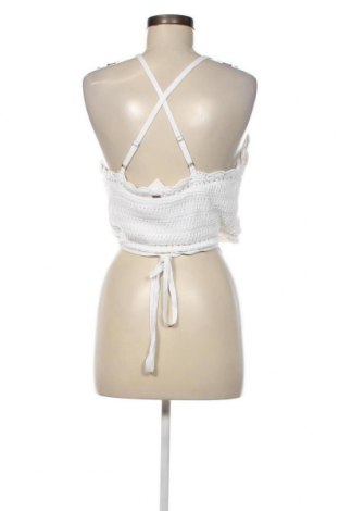 Γυναικείο αμάνικο μπλουζάκι Hollister, Μέγεθος XS, Χρώμα Λευκό, Τιμή 14,95 €