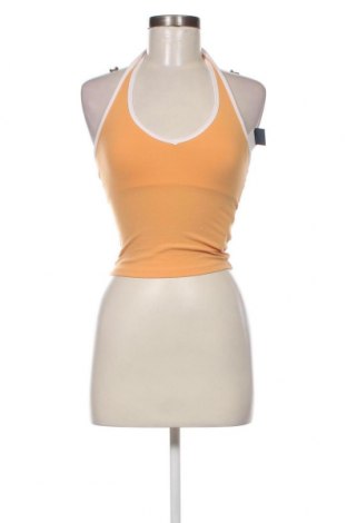 Γυναικείο αμάνικο μπλουζάκι Hollister, Μέγεθος XS, Χρώμα Πορτοκαλί, Τιμή 6,58 €
