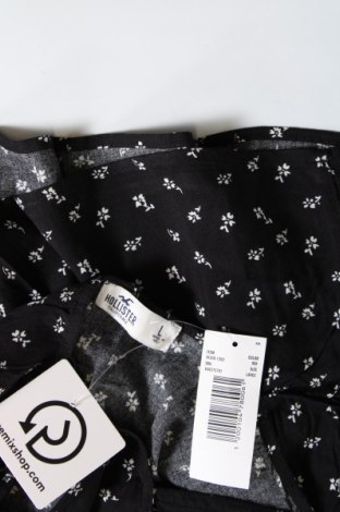 Γυναικείο αμάνικο μπλουζάκι Hollister, Μέγεθος L, Χρώμα Μαύρο, Τιμή 15,98 €