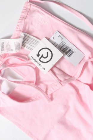 Γυναικείο αμάνικο μπλουζάκι Hollister, Μέγεθος XL, Χρώμα Ρόζ , Τιμή 2,24 €