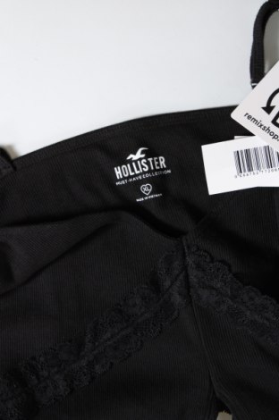 Γυναικείο αμάνικο μπλουζάκι Hollister, Μέγεθος XL, Χρώμα Μαύρο, Τιμή 5,98 €