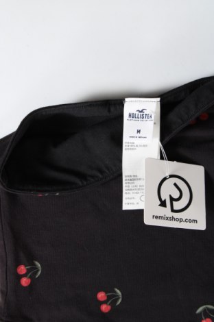 Γυναικείο αμάνικο μπλουζάκι Hollister, Μέγεθος M, Χρώμα Μαύρο, Τιμή 6,73 €