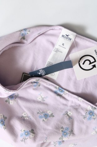 Γυναικείο αμάνικο μπλουζάκι Hollister, Μέγεθος XL, Χρώμα Βιολετί, Τιμή 8,47 €