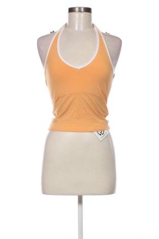 Γυναικείο αμάνικο μπλουζάκι Hollister, Μέγεθος M, Χρώμα Πορτοκαλί, Τιμή 5,75 €