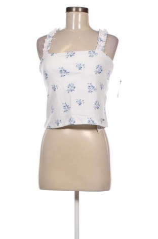 Damska koszulka na ramiączkach Hollister, Rozmiar XL, Kolor Biały, Cena 29,37 zł