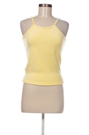 Γυναικείο αμάνικο μπλουζάκι Karl Kani, Μέγεθος M, Χρώμα Κίτρινο, Τιμή 14,20 €
