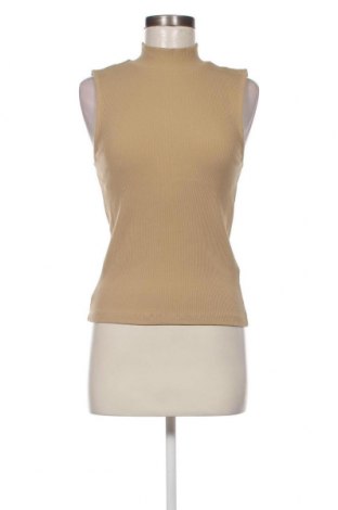 Γυναικείο αμάνικο μπλουζάκι Knowledge Cotton Apparel, Μέγεθος XL, Χρώμα  Μπέζ, Τιμή 16,15 €