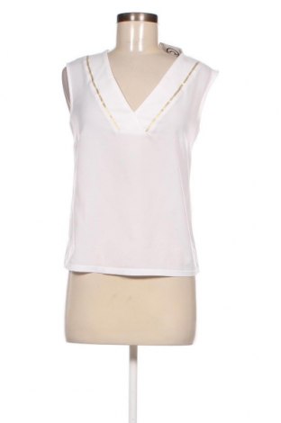 Γυναικείο αμάνικο μπλουζάκι Mohito, Μέγεθος XS, Χρώμα Λευκό, Τιμή 5,12 €