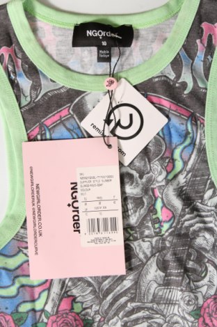 Γυναικείο αμάνικο μπλουζάκι NEW girl ORDER, Μέγεθος M, Χρώμα Πολύχρωμο, Τιμή 6,87 €