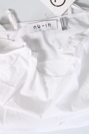 Γυναικείο αμάνικο μπλουζάκι NU-IN, Μέγεθος M, Χρώμα Λευκό, Τιμή 4,47 €