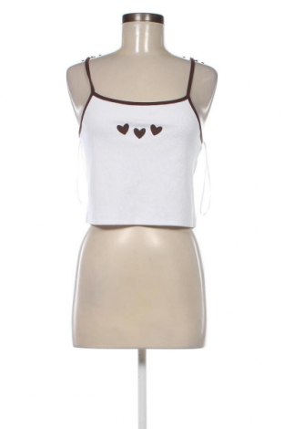 Γυναικείο αμάνικο μπλουζάκι Neon & Nylon by Only, Μέγεθος XL, Χρώμα Λευκό, Τιμή 6,13 €