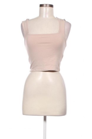Γυναικείο αμάνικο μπλουζάκι New Look, Μέγεθος S, Χρώμα  Μπέζ, Τιμή 4,20 €