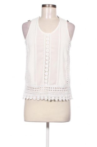 Γυναικείο αμάνικο μπλουζάκι Nicole Miller, Μέγεθος S, Χρώμα Λευκό, Τιμή 7,46 €