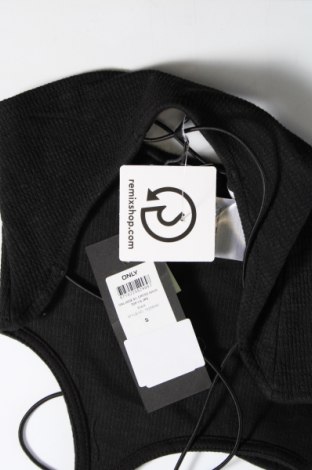 Γυναικείο αμάνικο μπλουζάκι ONLY, Μέγεθος S, Χρώμα Μαύρο, Τιμή 2,40 €