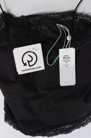 Γυναικείο αμάνικο μπλουζάκι ONLY, Μέγεθος XS, Χρώμα Μαύρο, Τιμή 13,92 €