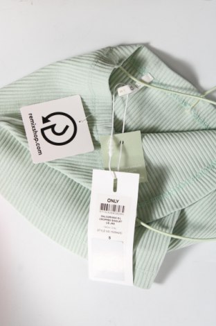 Γυναικείο αμάνικο μπλουζάκι ONLY, Μέγεθος S, Χρώμα Πράσινο, Τιμή 4,79 €