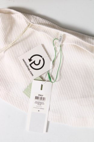 Γυναικείο αμάνικο μπλουζάκι ONLY, Μέγεθος M, Χρώμα Λευκό, Τιμή 2,40 €