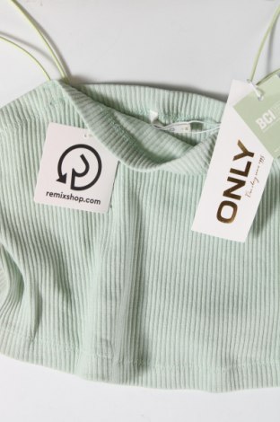 Γυναικείο αμάνικο μπλουζάκι ONLY, Μέγεθος M, Χρώμα Πράσινο, Τιμή 4,79 €