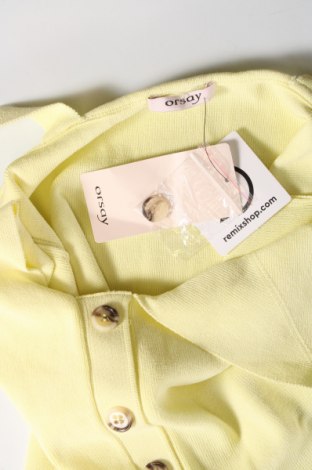 Γυναικείο αμάνικο μπλουζάκι Orsay, Μέγεθος M, Χρώμα Κίτρινο, Τιμή 10,28 €
