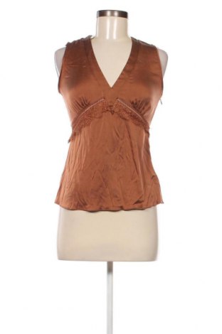 Γυναικείο αμάνικο μπλουζάκι Pinko, Μέγεθος XS, Χρώμα Καφέ, Τιμή 48,85 €