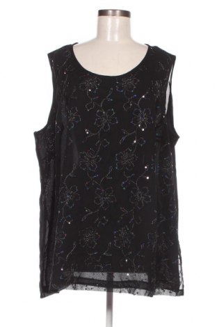Γυναικείο αμάνικο μπλουζάκι Postie, Μέγεθος XXL, Χρώμα Μαύρο, Τιμή 12,63 €