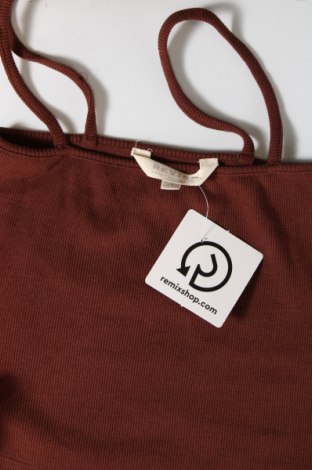Γυναικείο αμάνικο μπλουζάκι Review, Μέγεθος XS, Χρώμα Καφέ, Τιμή 4,49 €