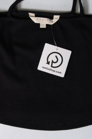 Γυναικείο αμάνικο μπλουζάκι Review, Μέγεθος S, Χρώμα Μαύρο, Τιμή 4,63 €