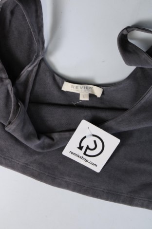 Γυναικείο αμάνικο μπλουζάκι Review, Μέγεθος L, Χρώμα Γκρί, Τιμή 4,49 €