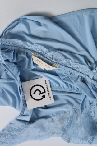 Γυναικείο αμάνικο μπλουζάκι Review, Μέγεθος L, Χρώμα Μπλέ, Τιμή 14,95 €