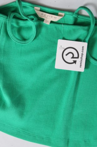 Γυναικείο αμάνικο μπλουζάκι Review, Μέγεθος M, Χρώμα Πράσινο, Τιμή 4,78 €