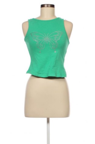 Γυναικείο αμάνικο μπλουζάκι Review, Μέγεθος XS, Χρώμα Πράσινο, Τιμή 4,34 €