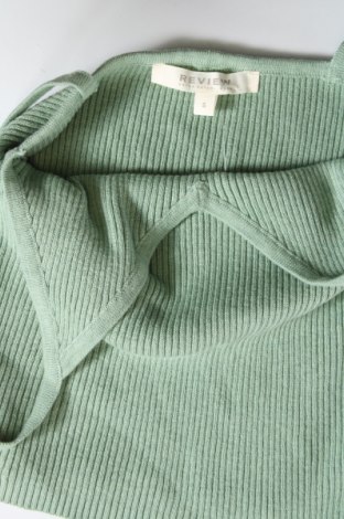 Γυναικείο αμάνικο μπλουζάκι Review, Μέγεθος S, Χρώμα Πράσινο, Τιμή 8,22 €