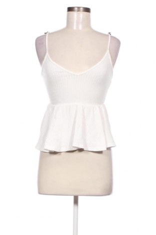 Γυναικείο αμάνικο μπλουζάκι SHEIN, Μέγεθος M, Χρώμα Λευκό, Τιμή 3,01 €