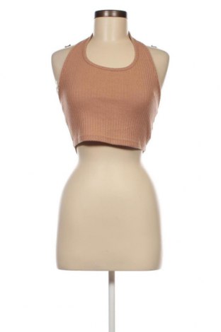 Γυναικείο αμάνικο μπλουζάκι SHEIN, Μέγεθος M, Χρώμα  Μπέζ, Τιμή 3,57 €