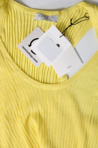 Tricou de damă Sandro, Mărime XL, Culoare Galben, Preț 223,68 Lei