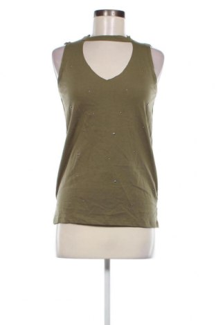 Tricou de damă Sinsay, Mărime XS, Culoare Verde, Preț 19,80 Lei