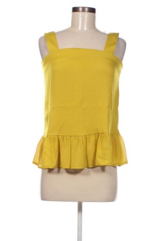 Γυναικείο αμάνικο μπλουζάκι Sisley, Μέγεθος XS, Χρώμα Κίτρινο, Τιμή 11,96 €