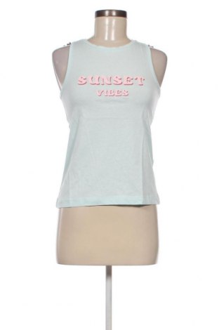 Γυναικείο αμάνικο μπλουζάκι Springfield, Μέγεθος XS, Χρώμα Μπλέ, Τιμή 15,98 €