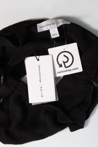 Γυναικείο αμάνικο μπλουζάκι Stefanie Giesinger for Nu-in, Μέγεθος S, Χρώμα Μαύρο, Τιμή 2,24 €