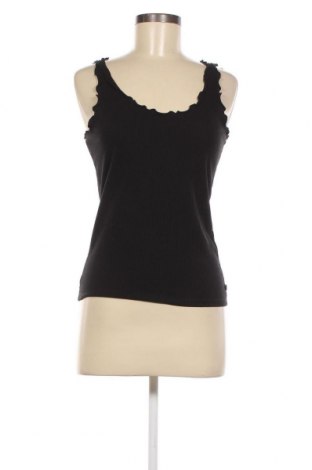 Γυναικείο αμάνικο μπλουζάκι Tom Tailor, Μέγεθος M, Χρώμα Μαύρο, Τιμή 5,23 €