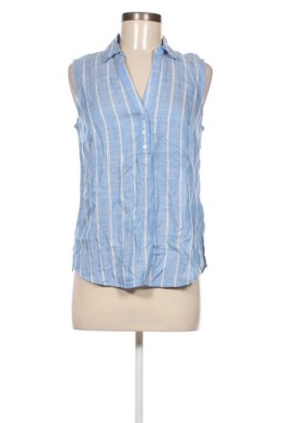 Γυναικείο αμάνικο μπλουζάκι Tom Tailor, Μέγεθος L, Χρώμα Μπλέ, Τιμή 6,73 €