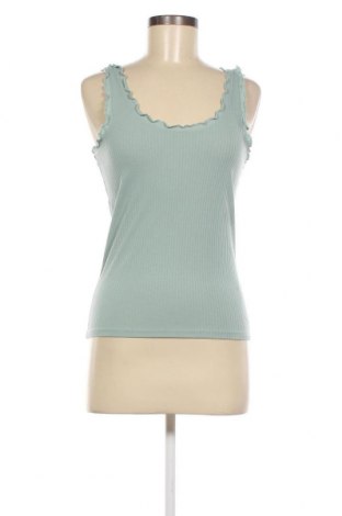 Γυναικείο αμάνικο μπλουζάκι Tom Tailor, Μέγεθος S, Χρώμα Πράσινο, Τιμή 5,23 €